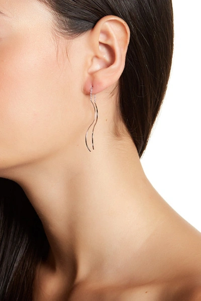 Shop Adornia Threader Earrings Silver