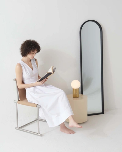 Shop Brightech Kai Led Table Lamp W/ Usb Port In White