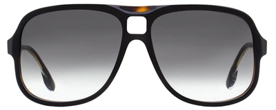 Shop Victoria Beckham Women's Navigator Sunglasses Vb620s 005 Black/tortoise 59mm In Brown