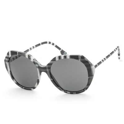 Shop Burberry Women's 55mm Sunglasses In Grey