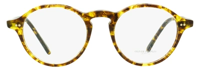 Shop Oliver Peoples Unisex Maxson Eyeglasses Ov5445u 1700 Light Havana 48mm In Yellow
