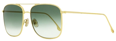 Shop Victoria Beckham Women's Square Sunglasses Vb202s 713 Gold 59mm