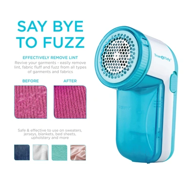True & Tidy Portable Fabric Shaver In Blue