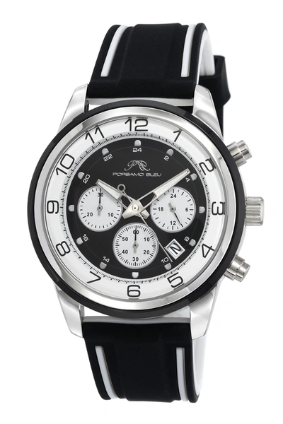 Porsamo Bleu Men's Arthur Watch In Black