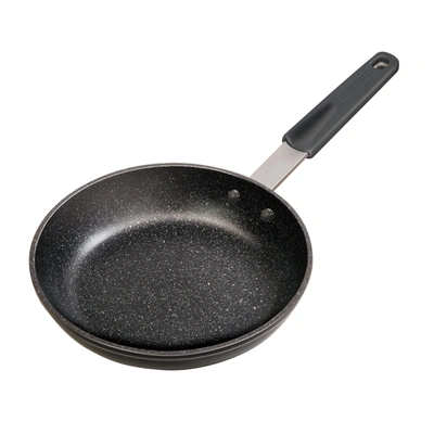 Shop Masterpan Fry Pan & Skillet, Non-stick Aluminium Cookware With Stainless Steel Chef's Handle In Multi