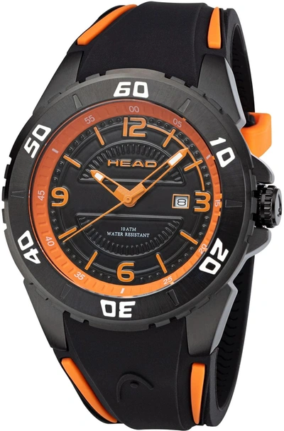 Shop Head Men's Vancouver 2 46mm Quartz Watch In Black