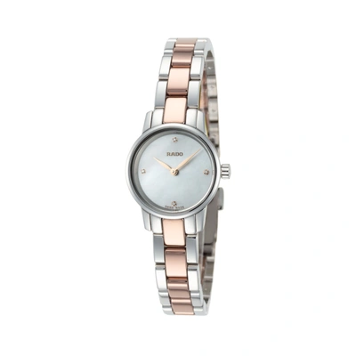 Shop Rado Women's Coupole Classic 21mm Quartz Watch In Silver