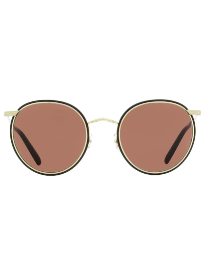 Shop Oliver Peoples Women's Casson Sunglasses Ov1269st 5035c5 Gold/black 49mm