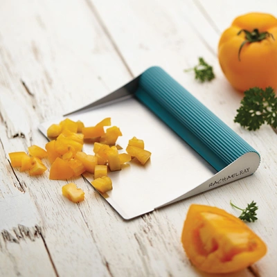 Shop Rachael Ray Tools & Gadgets Cucina Stainless Steel Bench Scrape, Agave Blue