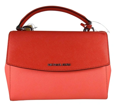 Shop Michael Kors Ava Top Handle Satchel In Orange