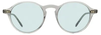 Shop Oliver Peoples Unisex Maxson Eyeglasses Ov5445u 1132 Transparent Gray 48mm In White