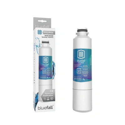 Drinkpod Samsung Da29-00020b Refrigerator Water Filter Compatible By Bluefall In White