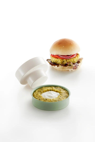 Lekue Veggie Burger Maker & Mold In Green