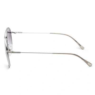 Shop Calvin Klein Unisex Fashion 55mm Sunglasses In Silver