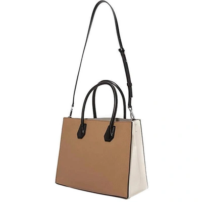 Michael Kors Mercer Convertible Tote In Beige