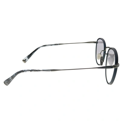 John Varvatos Troubadour Jv V531 Ngu Unisex Round Sunglasses In White