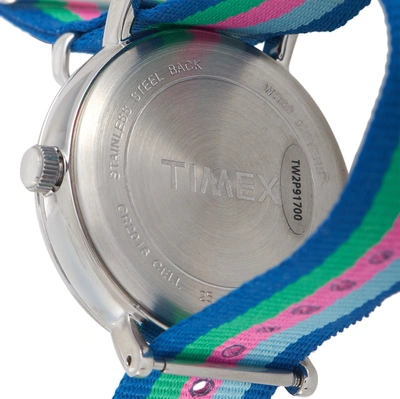 Timex Fairfield White Dial Watch Tw2p91700 In Multi