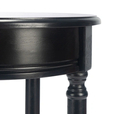 Shop Safavieh Tinsley Round Accent Table In Black