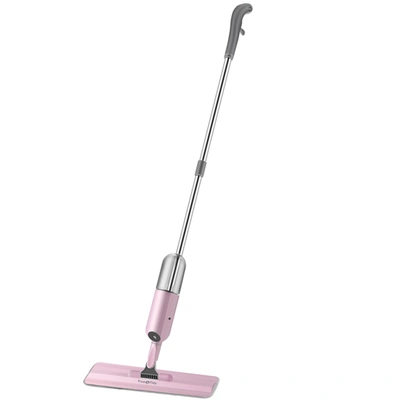 Shop True & Tidy Spray-250 Spray Mop With Refillable Water Bottle In Pink