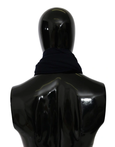 Shop Dolce & Gabbana #dgloveslondon Wrap Shawl Wool Men's Scarf In Black