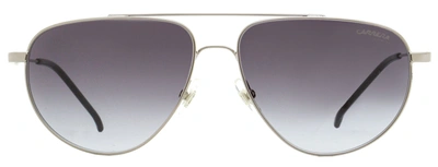 Shop Carrera Unisex Aviator Sunglasses Ca2014t/s Kj19o Dark Ruthenium/black 56mm In Purple