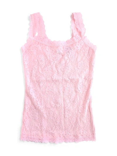 Shop Hanky Panky Signature Lace Classic Cami In Pink