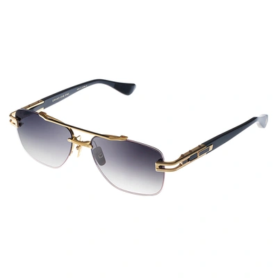 Shop Dita Grand-evo One Dt Dts138-a-01-z Unisex Rimless Sunglasses In Gold