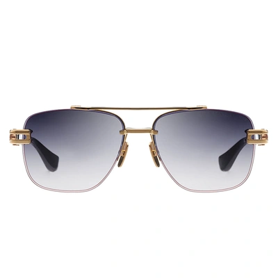 Shop Dita Grand-evo One Dt Dts138-a-01-z Unisex Rimless Sunglasses In Gold
