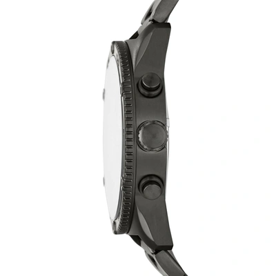 Shop Fossil Men's Brox Multifunction, Smoke-tone Stainless Steel Watch In Grey