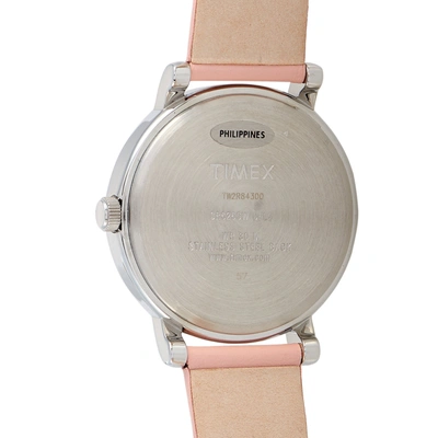 Shop Timex Crystal Bloom With Swarovski Crystals Watch Tw2r84300 In Multi