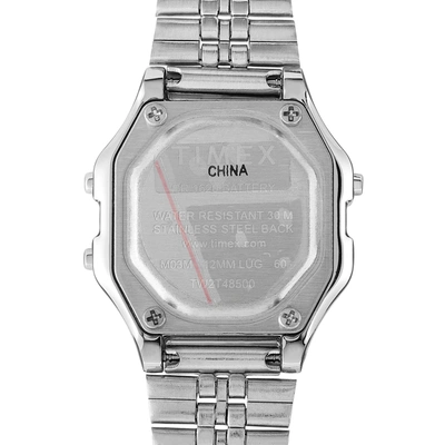 Timex Digital Mini 27 Mm Digital Quartz Watch Tw2t48500 In Multi
