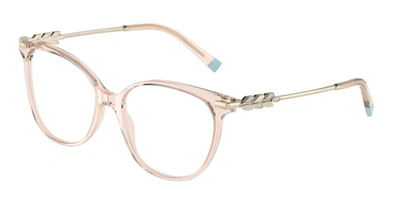 Shop Tiffany & Co Tf 2220b 8337 54mm Womens Cat-eye Eyeglasses 54mm In White