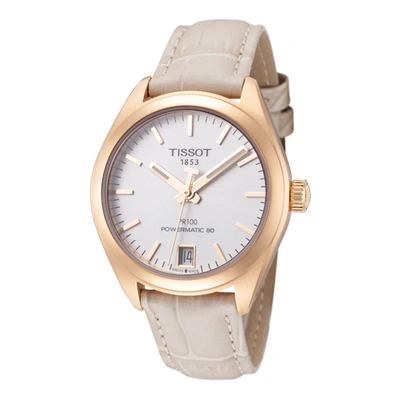 Shop Tissot Women's T-classic 33mm Automatic Watch In Gold