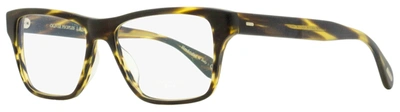 Shop Oliver Peoples Men's Osten Eyeglasses Ov5416u 1474 Matte Cocobolo 54mm In Multi