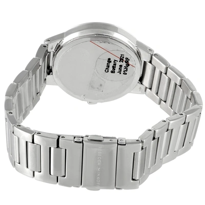 Shop Rebecca Minkoff Cali Stainless Steel Watch 2200303 In White