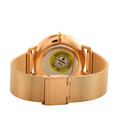 Shop Rebecca Minkoff Major Gold-tone Watch 2200393 In Beige