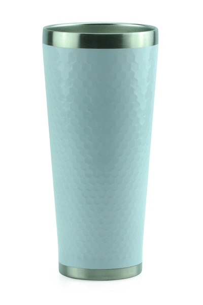 Minimal Stainless Steel Vacuum Insulated Tumbler Set Of 6 - 430 ml - White