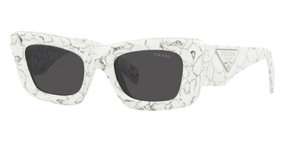 Shop Prada Women's 52mm Sunglasses In White