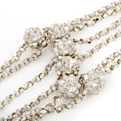 Shop Stephen Webster Superstud Womens Long Silver Sautoir Necklace In Grey