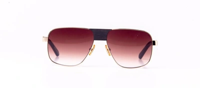 Shop Fubu Frames Warren Mahogany Square Sunglasses In Red