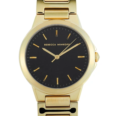 Shop Rebecca Minkoff Cali Gold-tone Watch 2200304