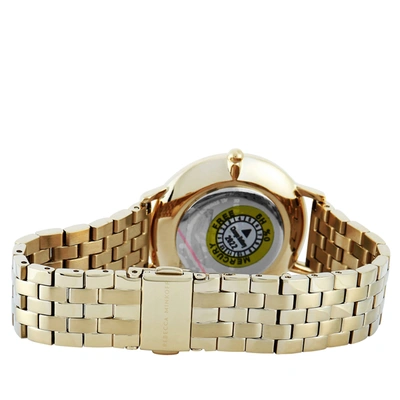 Shop Rebecca Minkoff Major Gold-tone Watch 2200348 In White