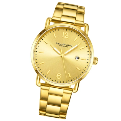 Stuhrling Original Aria 3905 Quartz 36mm Classic In Multi