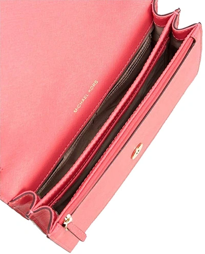 Michael Kors Crossbodies Large Gusset Crossbody In Pink