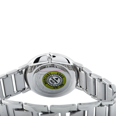 Shop Rebecca Minkoff Major Silver-tone Watch 2200258 In White