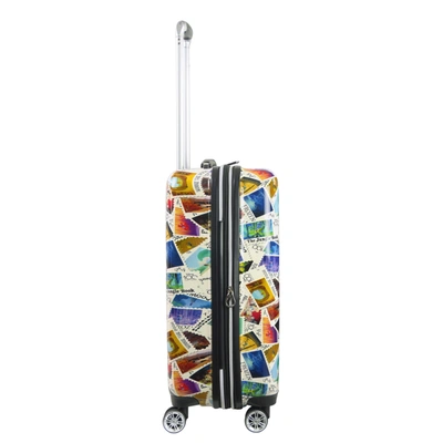 Shop Ful Disney   Disney 100 Years Stamps Abs Hard-sided Spinner 26" Luggage In Multi