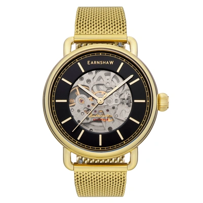 Shop Thomas Earnshaw Men's Boulton 43mm Automatic Watch In Gold