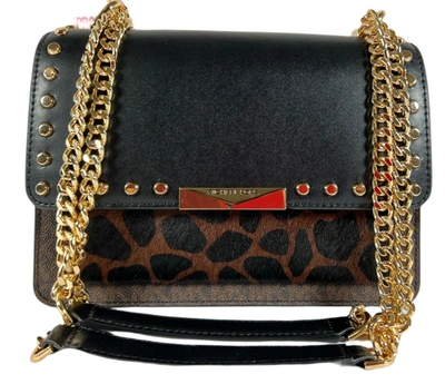 Michael Kors Jade Gusset Leather Convertible Crossbody Shoulder Bag In Brown