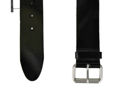 Shop Saint Laurent Unisex Leather  Style Belt In Black