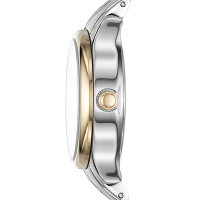 Shop Fossil Women's Modern Sophisticate Three-hand, Two-tone Stainless Steel Watch In Multi